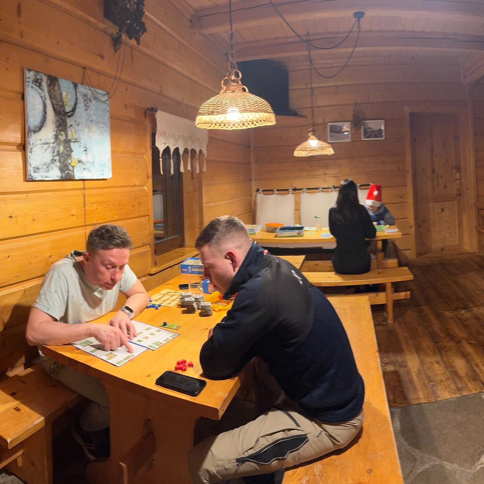 Gry planszowe w Chacie Pod Jaworem
